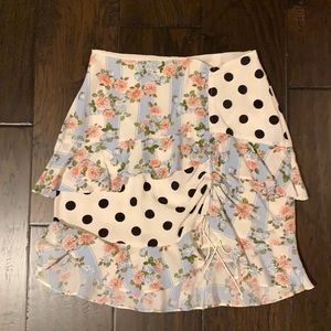 For love and lemons mini skirt